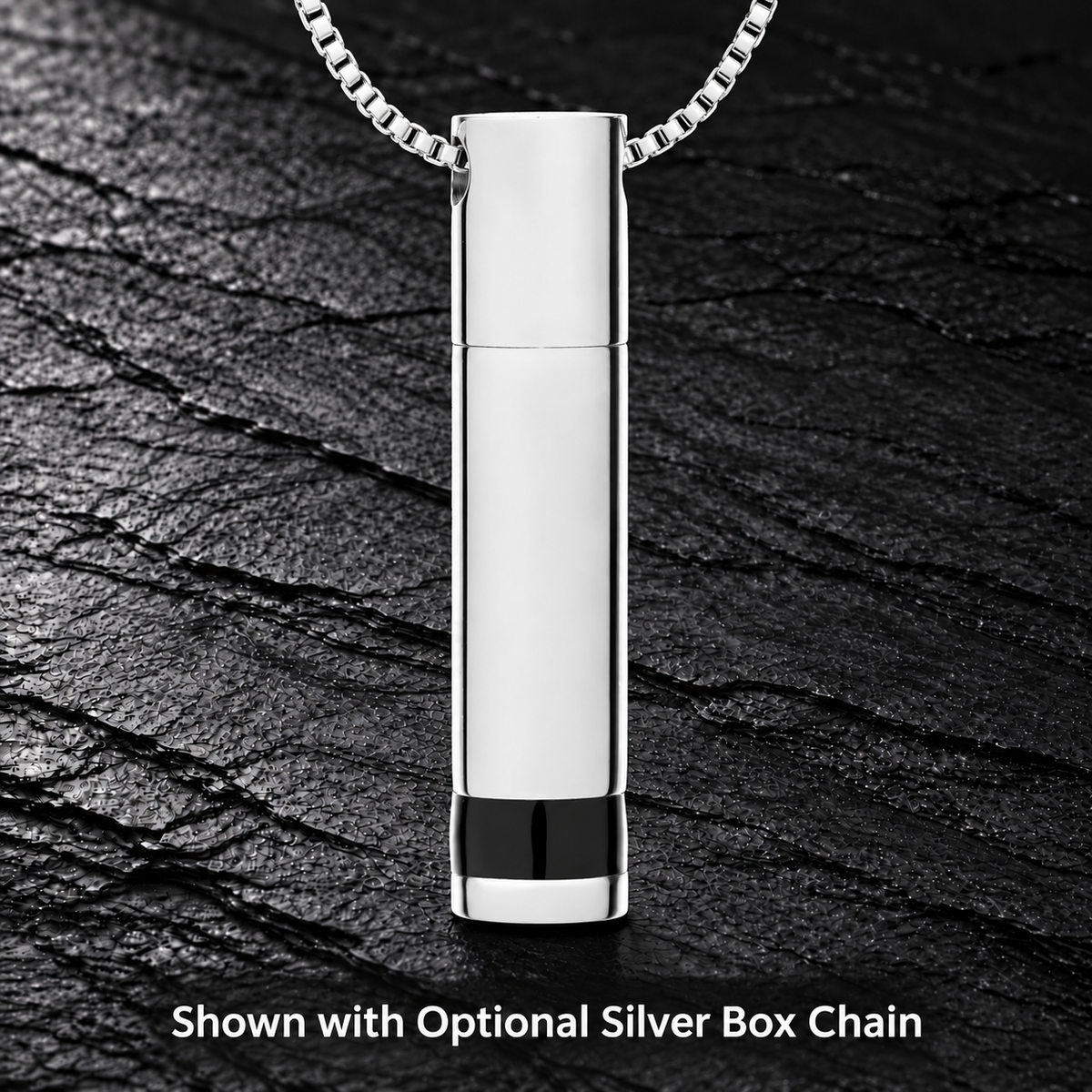 Stainless Steel Courageous Ash Cylinder