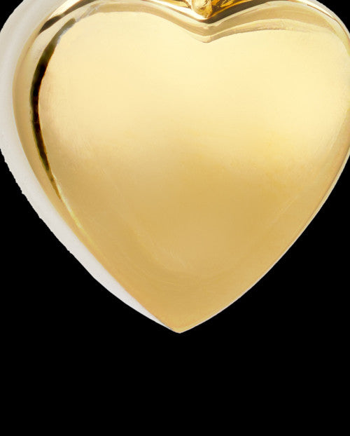 Small Gold Plated Heart Cremation Locket
