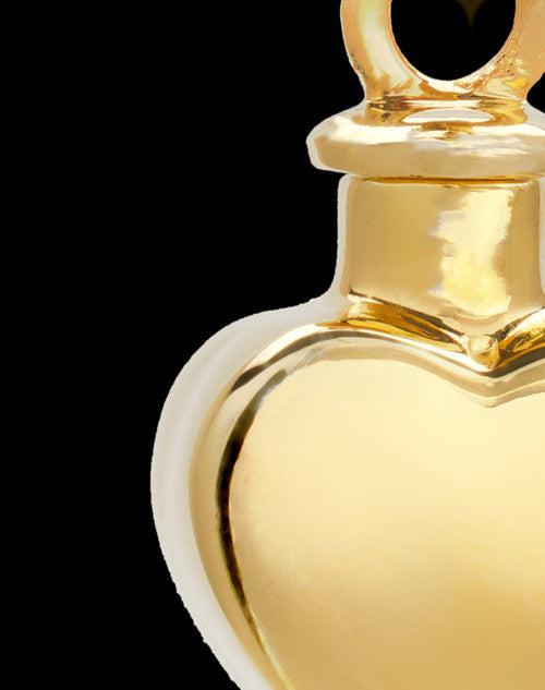 Small 14 Karat Gold Heart Urn Pendant