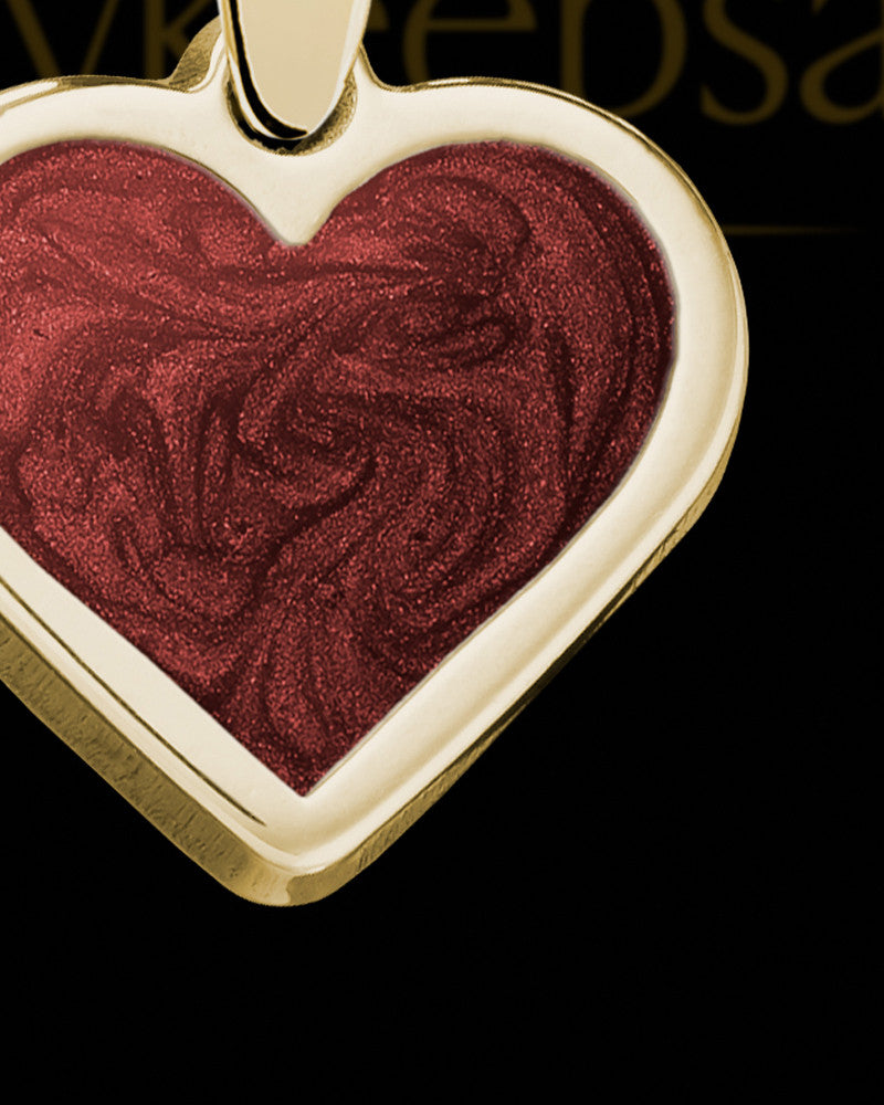 Sweet Heart Gold Ash Jewelry