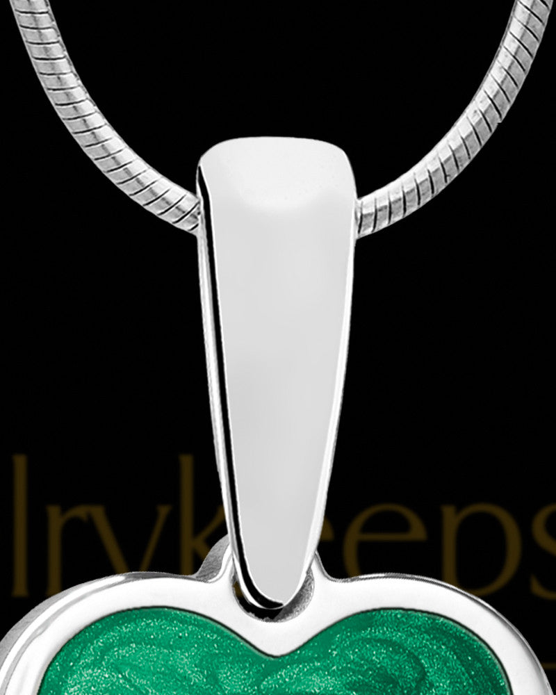 Verdant Heart Silver Ash Jewelry