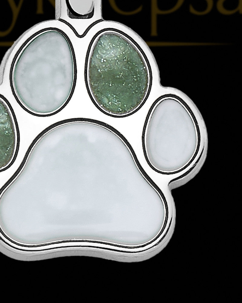 Imprinted Memories Paw Silver Ash Jewelry