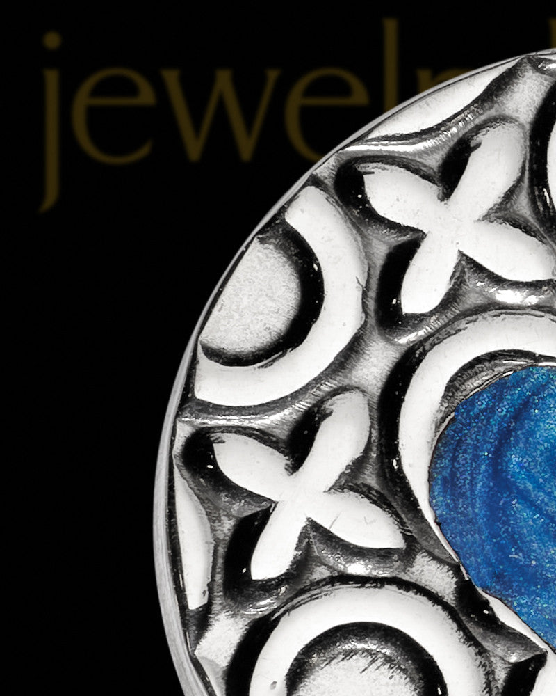 Solid 14K White Gold Pendleton Ash Jewelry