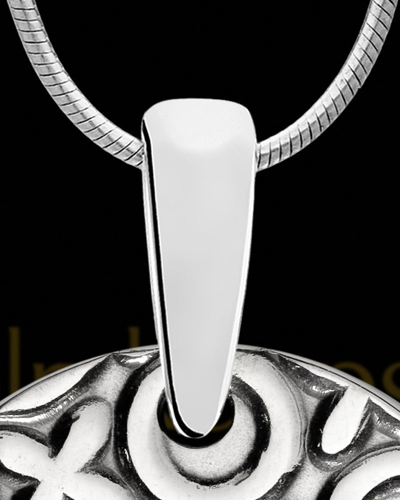 Solid 14K White Gold Pendleton Ash Jewelry