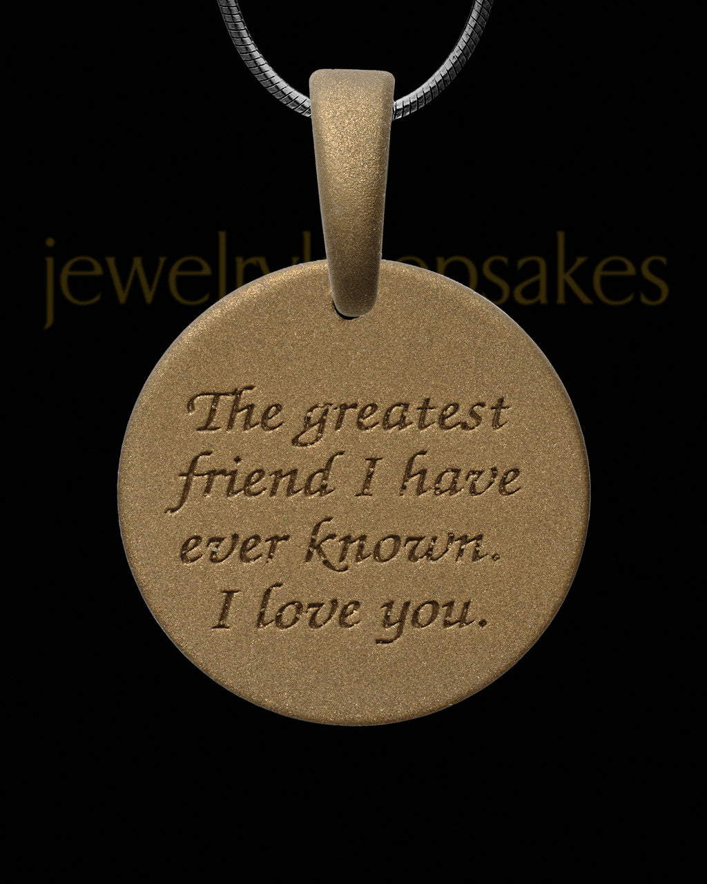 Gardenia Bronze Finish Ash Jewelry