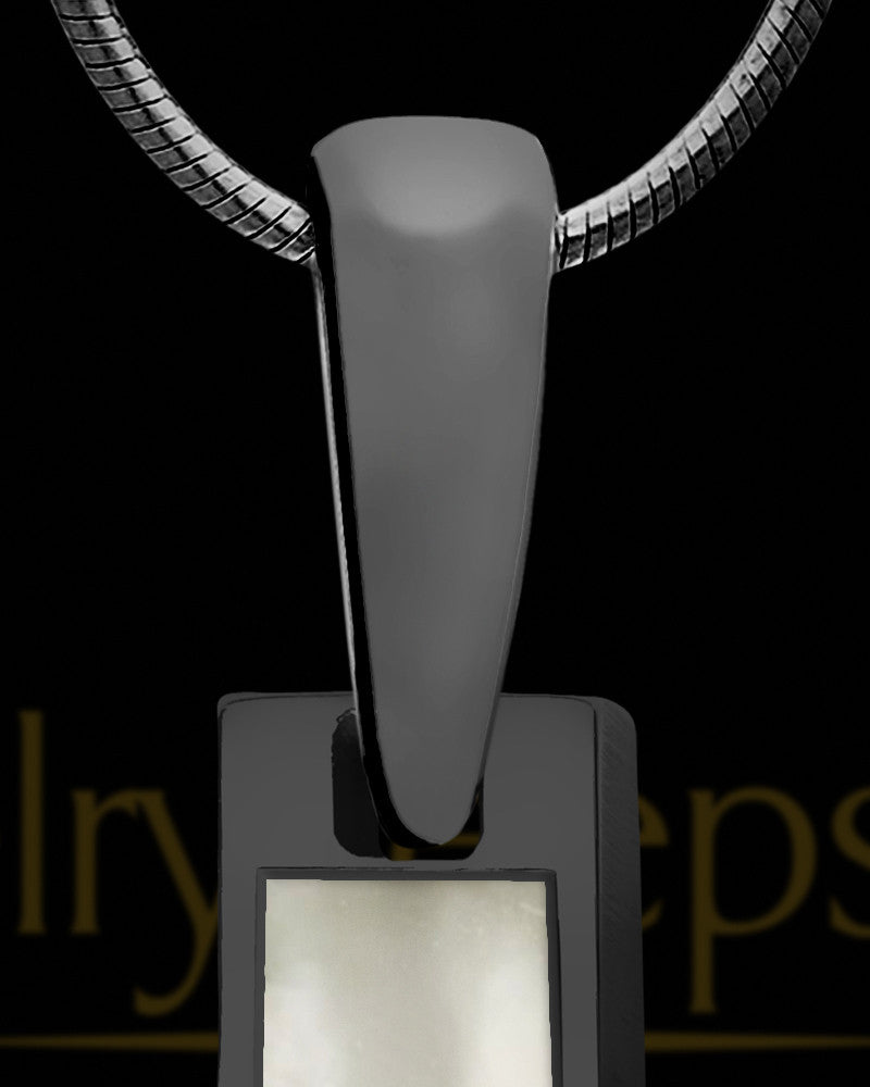 Cambria Cross Black Finish Ash Jewelry