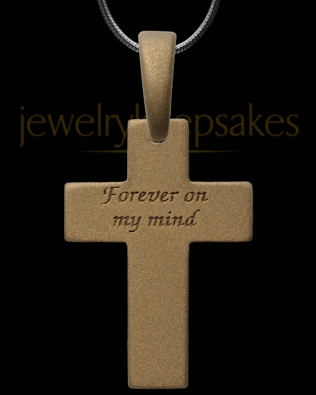 Pintail Cross Bronze Finish Ash Jewelry