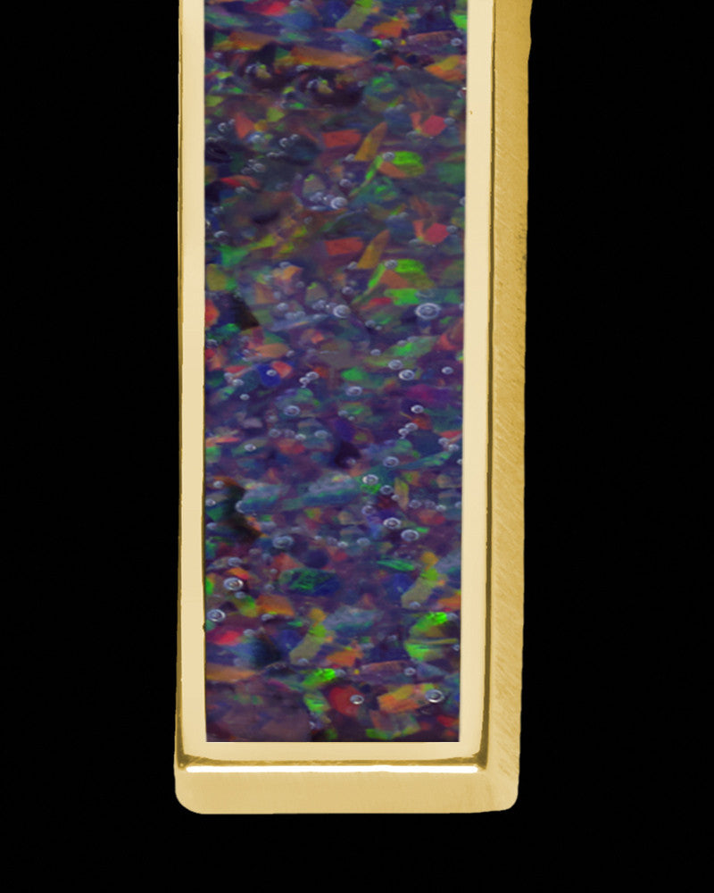 Solaris Cross Gold Plated Ash Jewelry