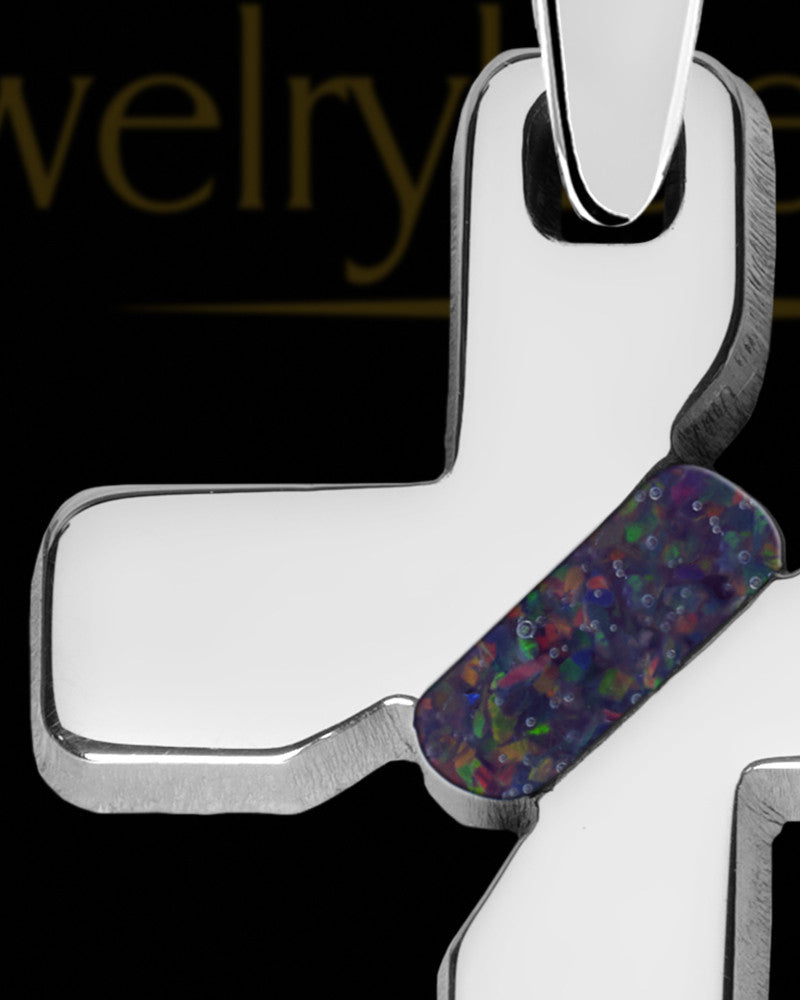 Aspley Cross Silver Ash Jewelry