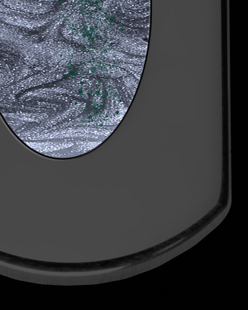 Seneca Tag Black Finish Ash Jewelry