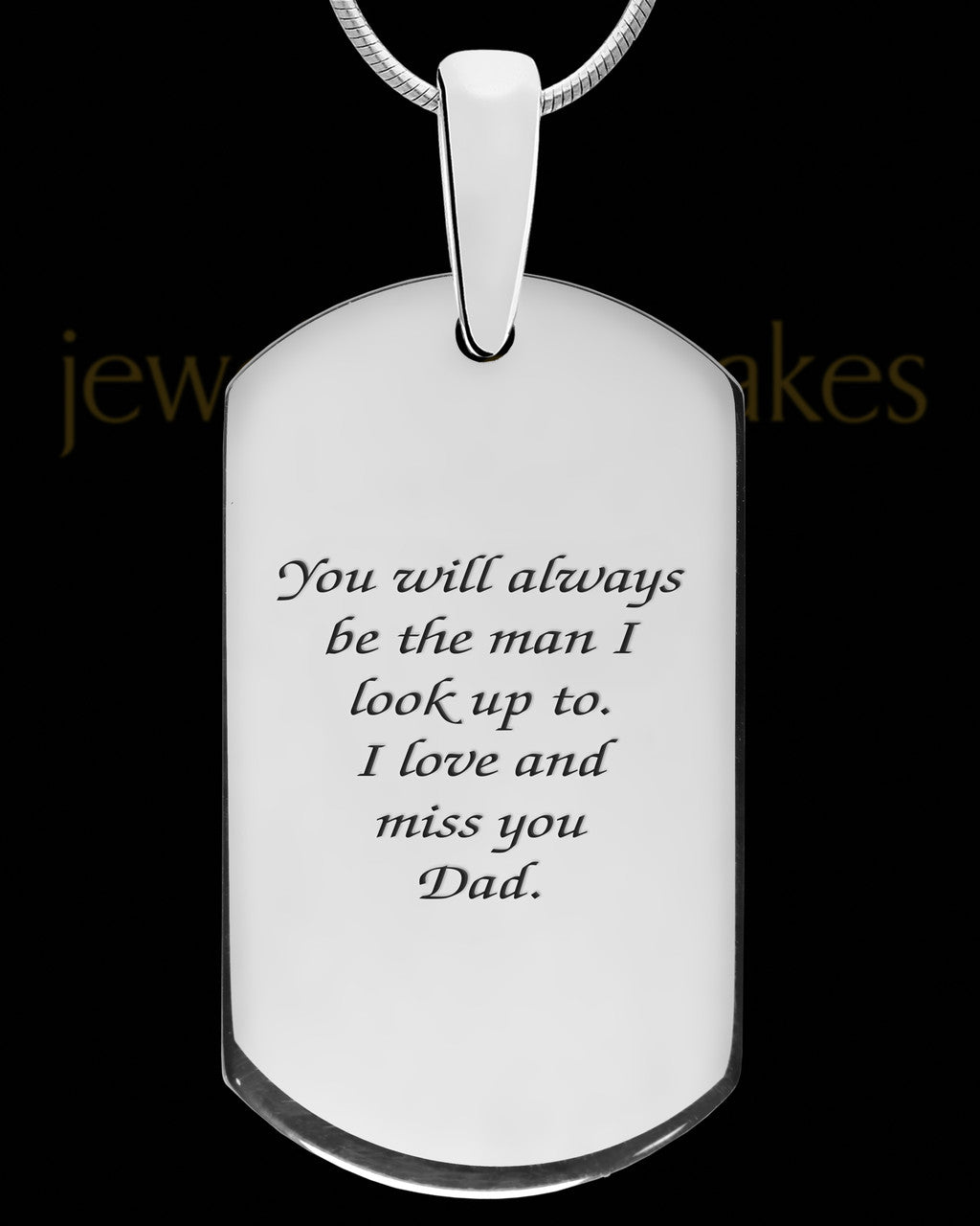 Begonia Tag Silver Ash Jewelry