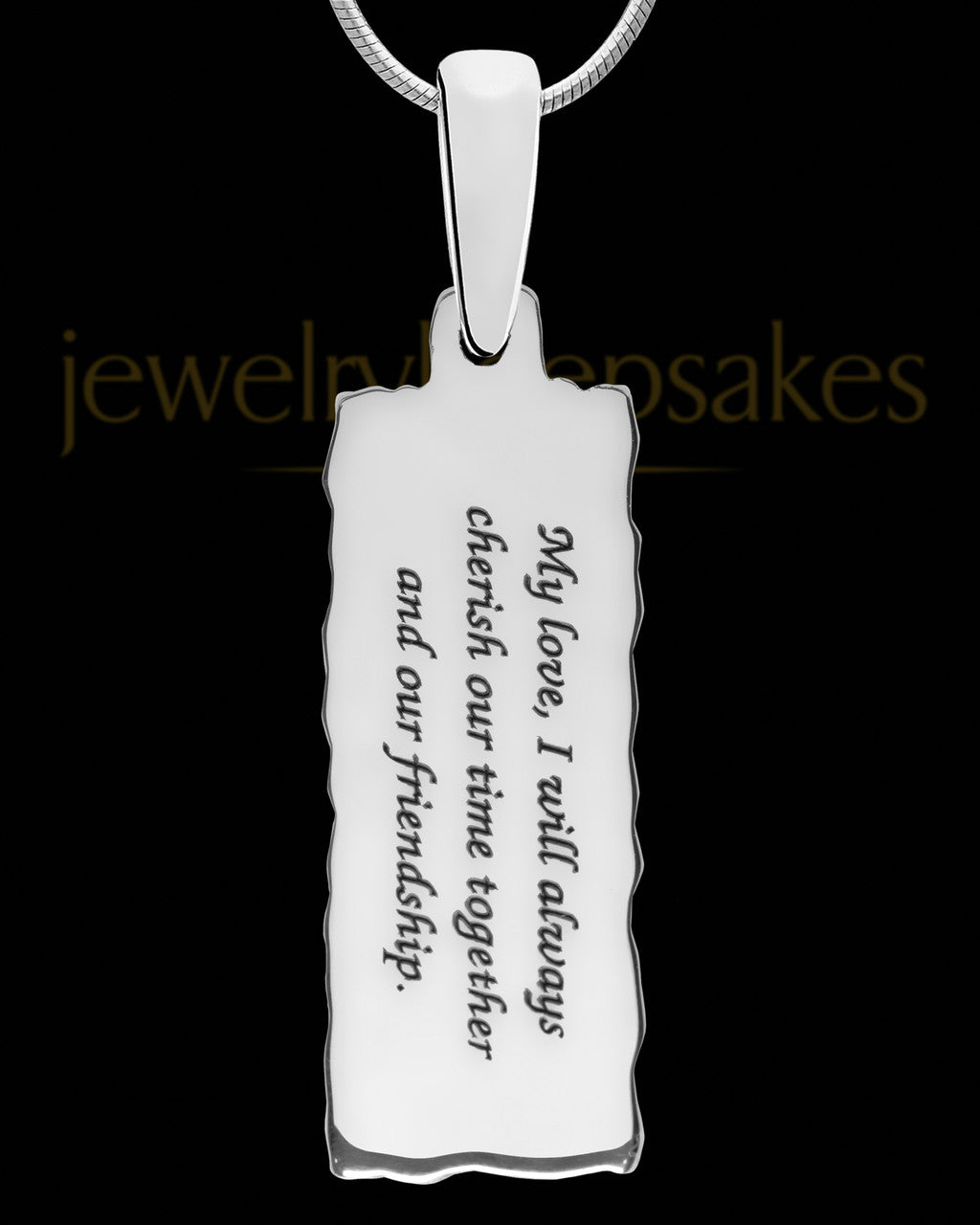 Blaine Extended Bar Silver Ash Jewelry
