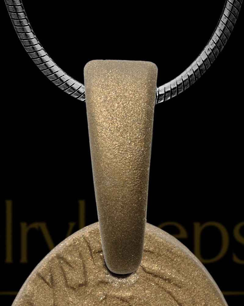Summit Oval Bronze Finish Ash Jewelry
