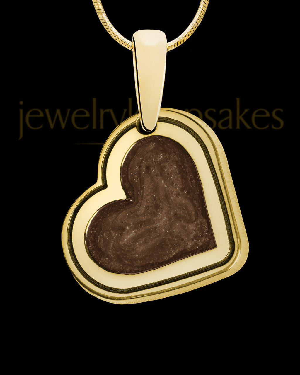 Bonita Side Heart Gold Plated Ash Jewelry