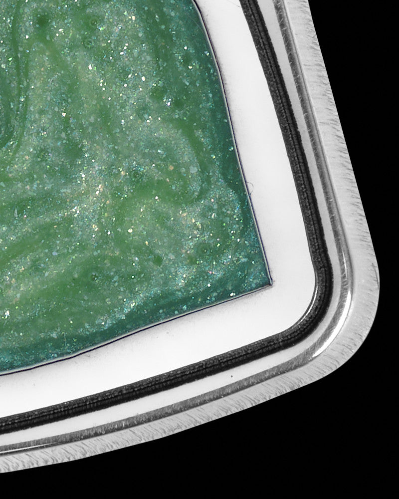 Evergreen Cove Side Heart Silver Ash Jewelry
