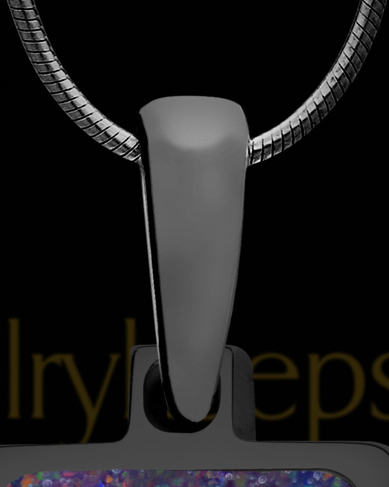 Lyndale Rectangle Black Finish Ash Jewelry