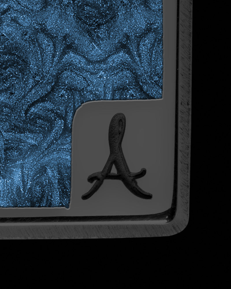 Carson Rectangle Black Finish Ash Jewelry