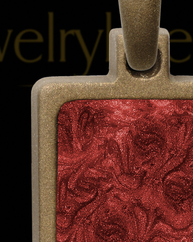 Chianti Rectangle Bronze Finish Ash Jewelry