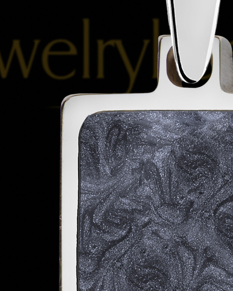 Arbor HIlls Rectangle Silver Ash Jewelry