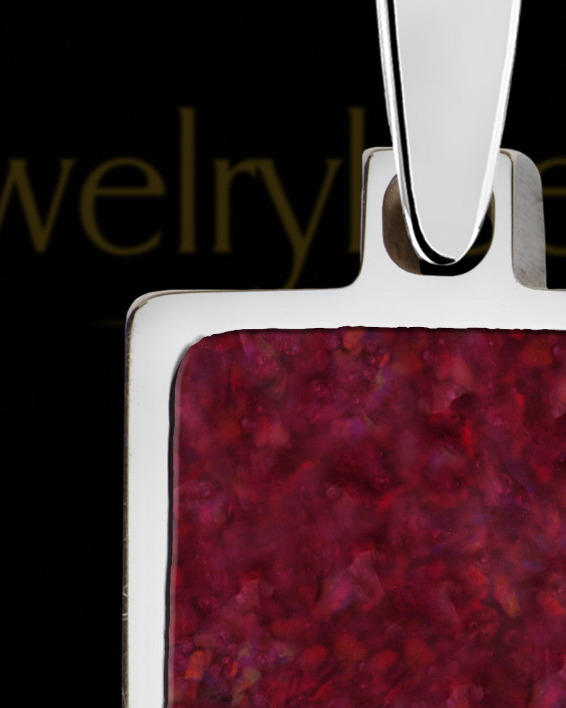 Argenta Rectangle Silver Ash Jewelry