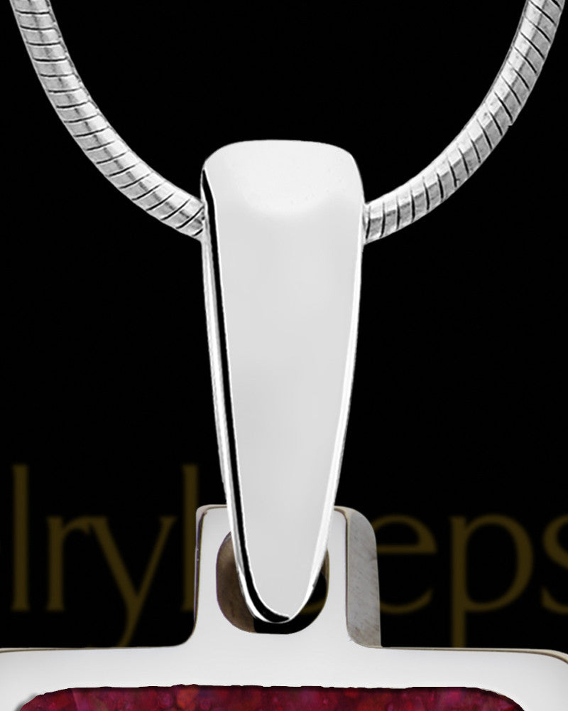 Argenta Rectangle Silver Ash Jewelry