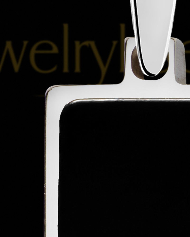 Batavia Rectangle Silver Ash Jewelry
