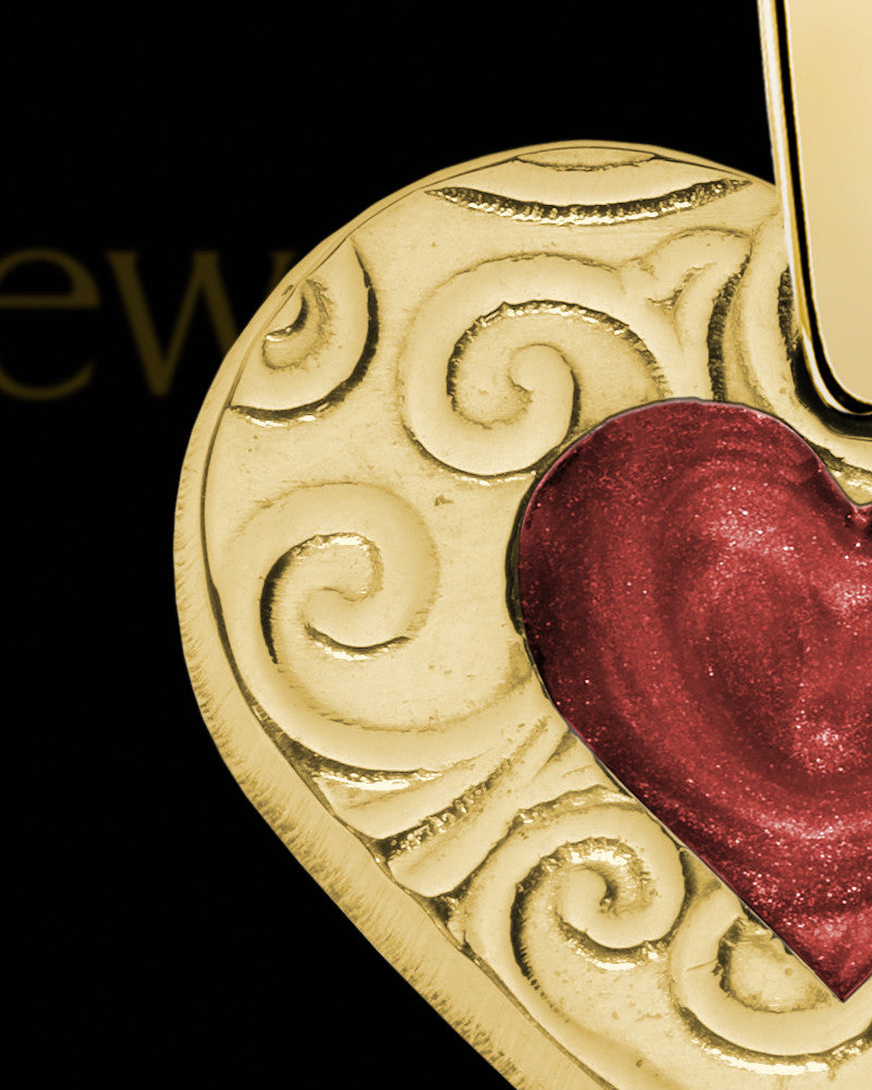 Belknap Heart Gold Plated Ash Jewelry