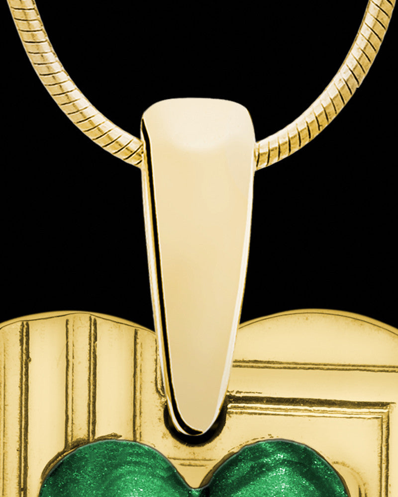 Annandale Heart Gold Plated Ash Jewelry