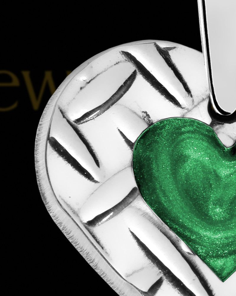 Andele Heart Silver Ash Jewelry