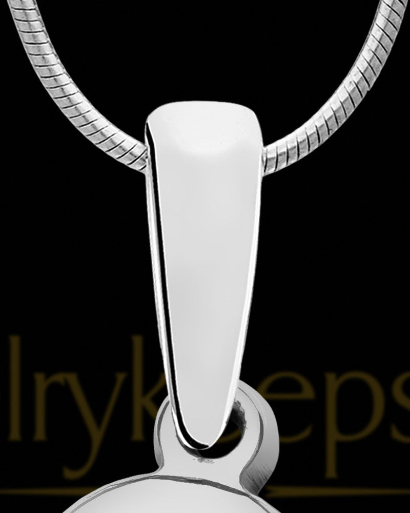 Together Forever Silver with Black Blaze Opal Ash Jewelry