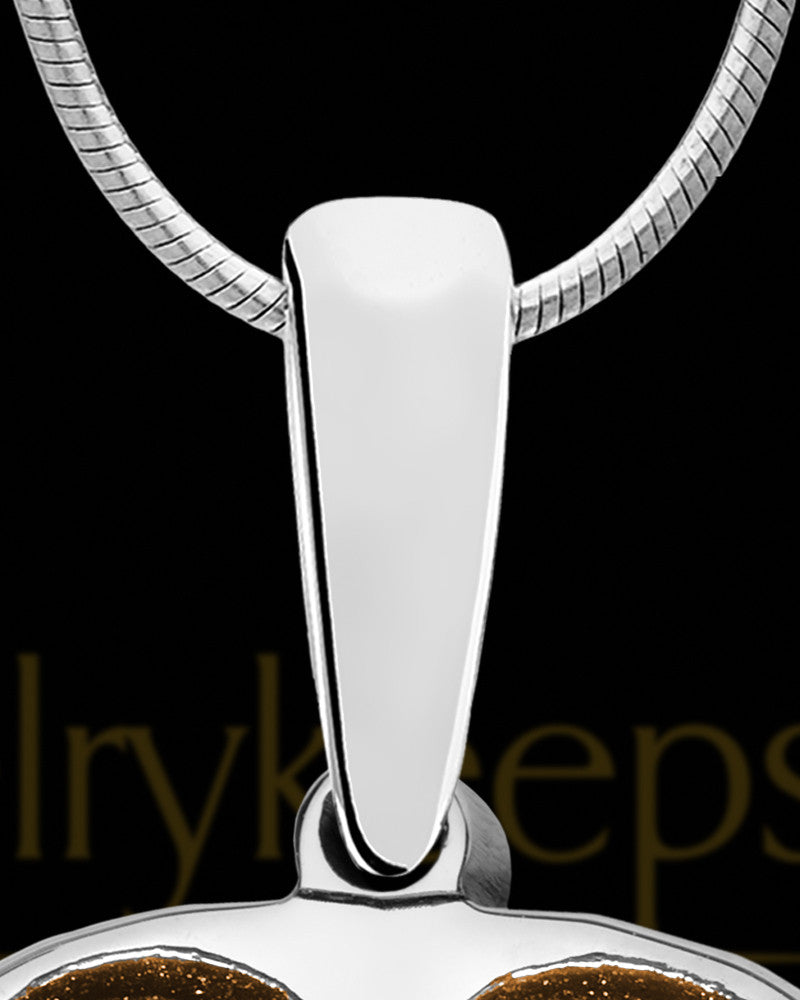 Oakwood Heart Silver Ash Jewelry