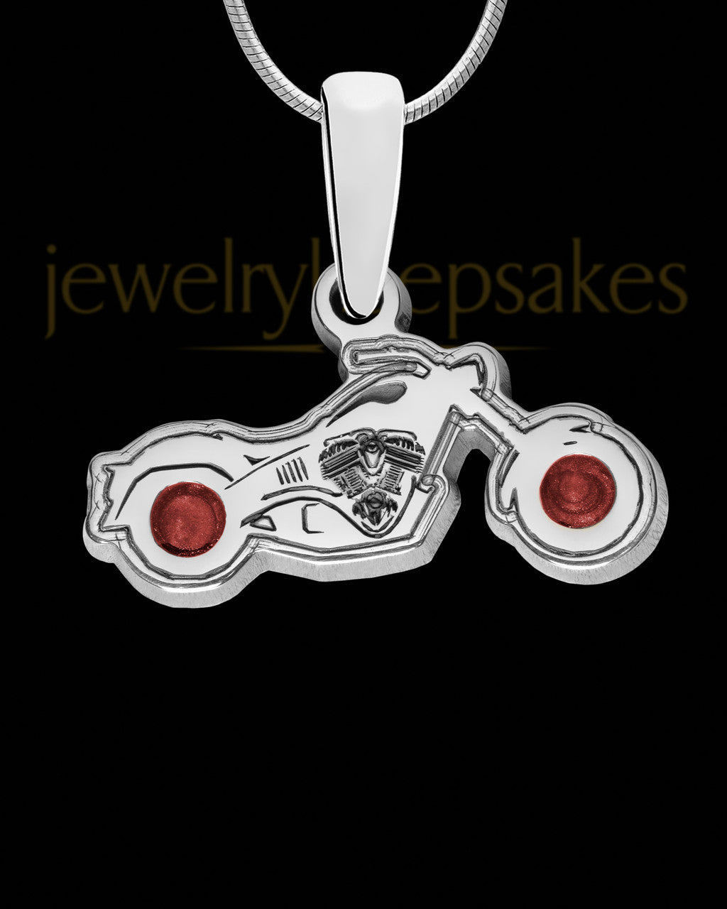 Solid 14K White Gold Eternal Highway with Berry Ash Jewelry