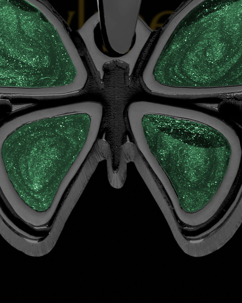 Linney Butterfly Black Finish Ash Jewelry