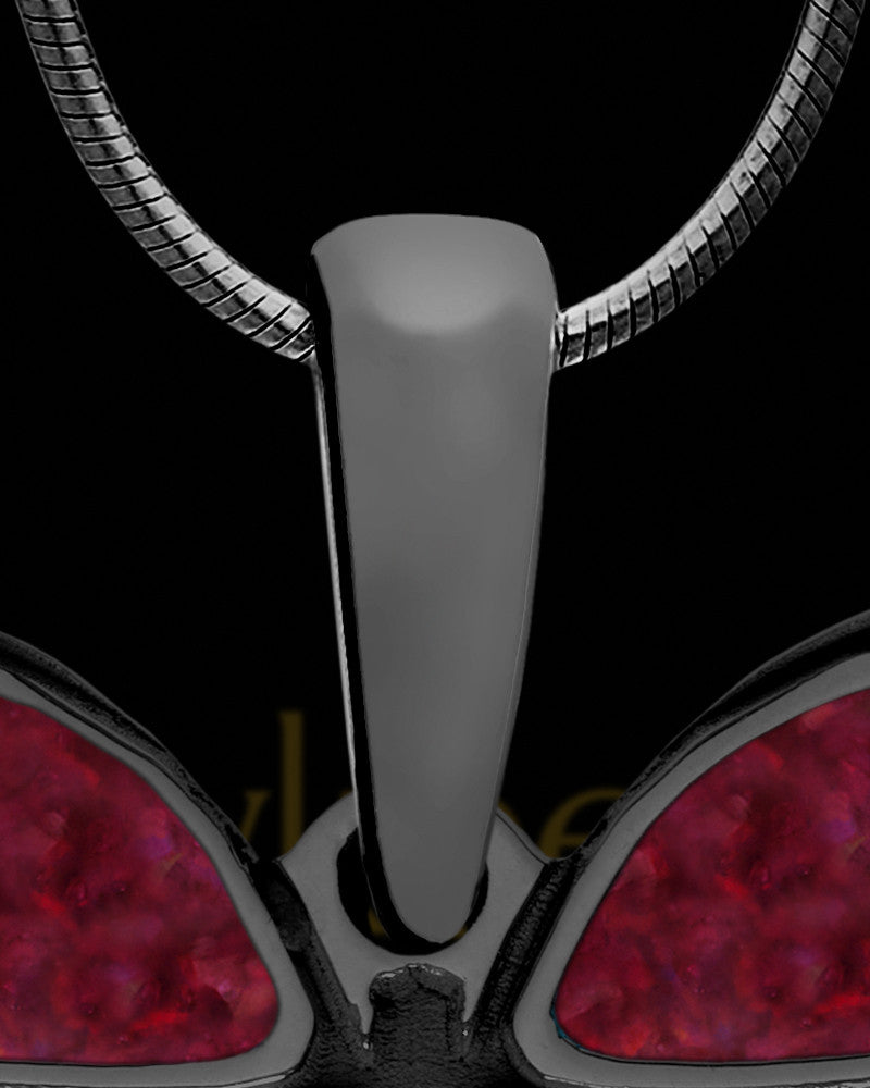 Caffin Butterfly Black Finish Ash Jewelry