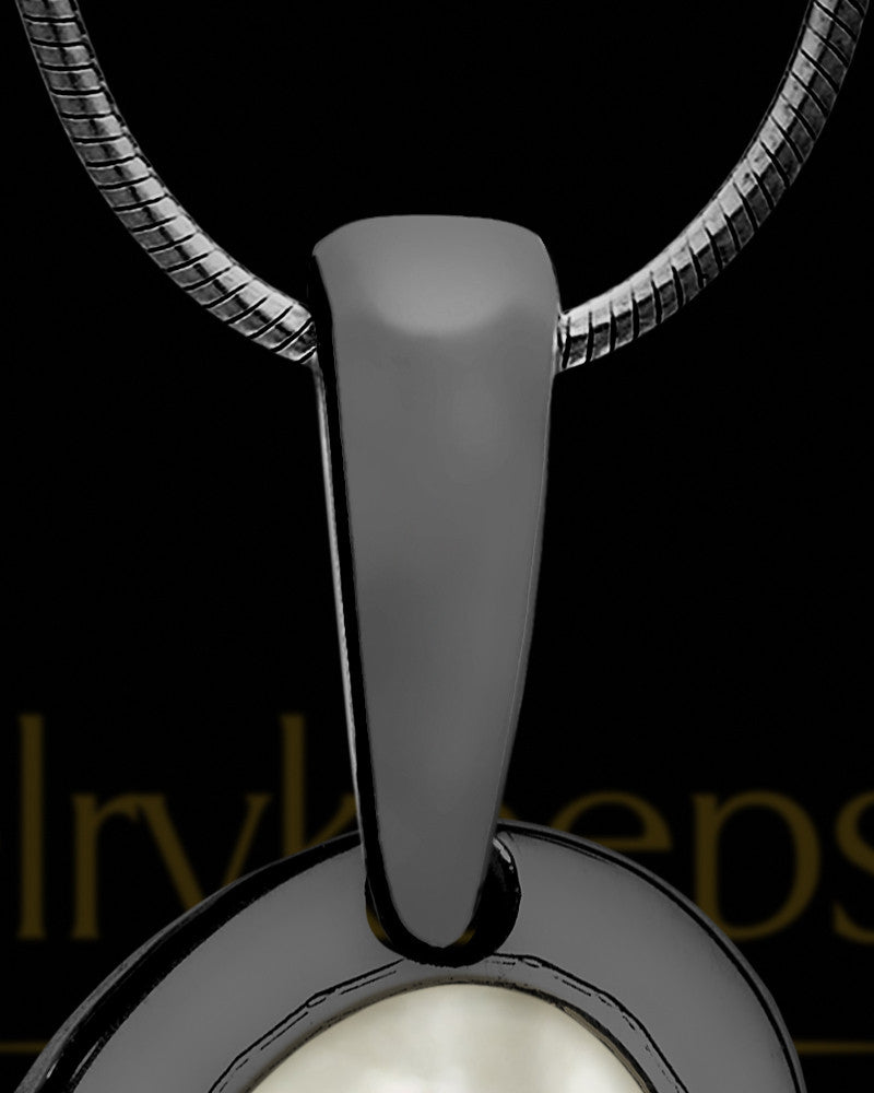 Heart Within Black Finish with Linen Ash Jewelry