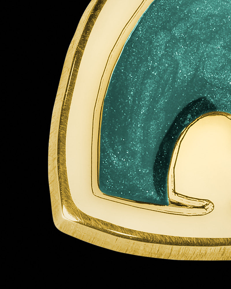 Heart Within Gold Plated Ash Jewelry
