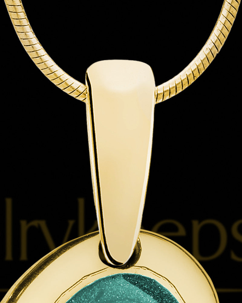 Heart Within Gold Plated Ash Jewelry