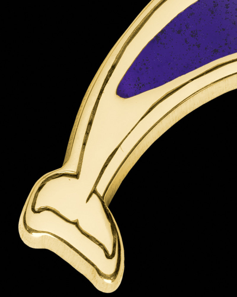 Dainty Dolphin Gold Plated Ash Jewelry
