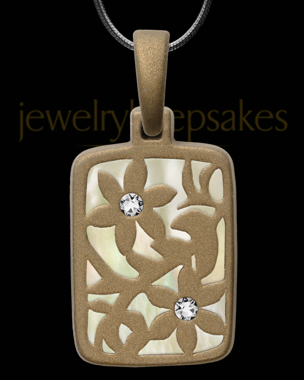 Orion Rectangle Bronze Finish Ash Jewelry