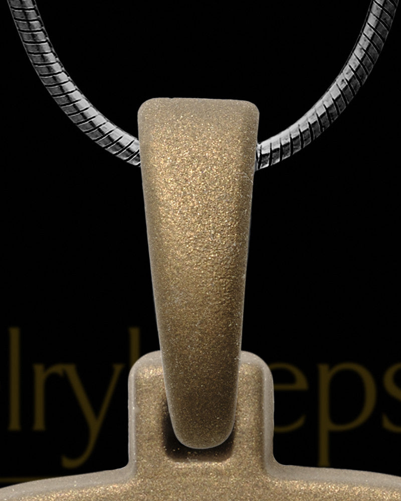 Shore View Rectangle Bronze Finish Ash Jewelry