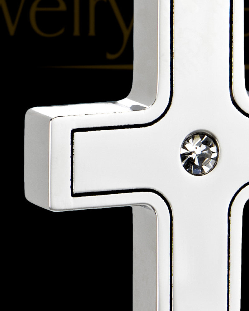 Stainless Men's Truthful Cross Jewelry Urn