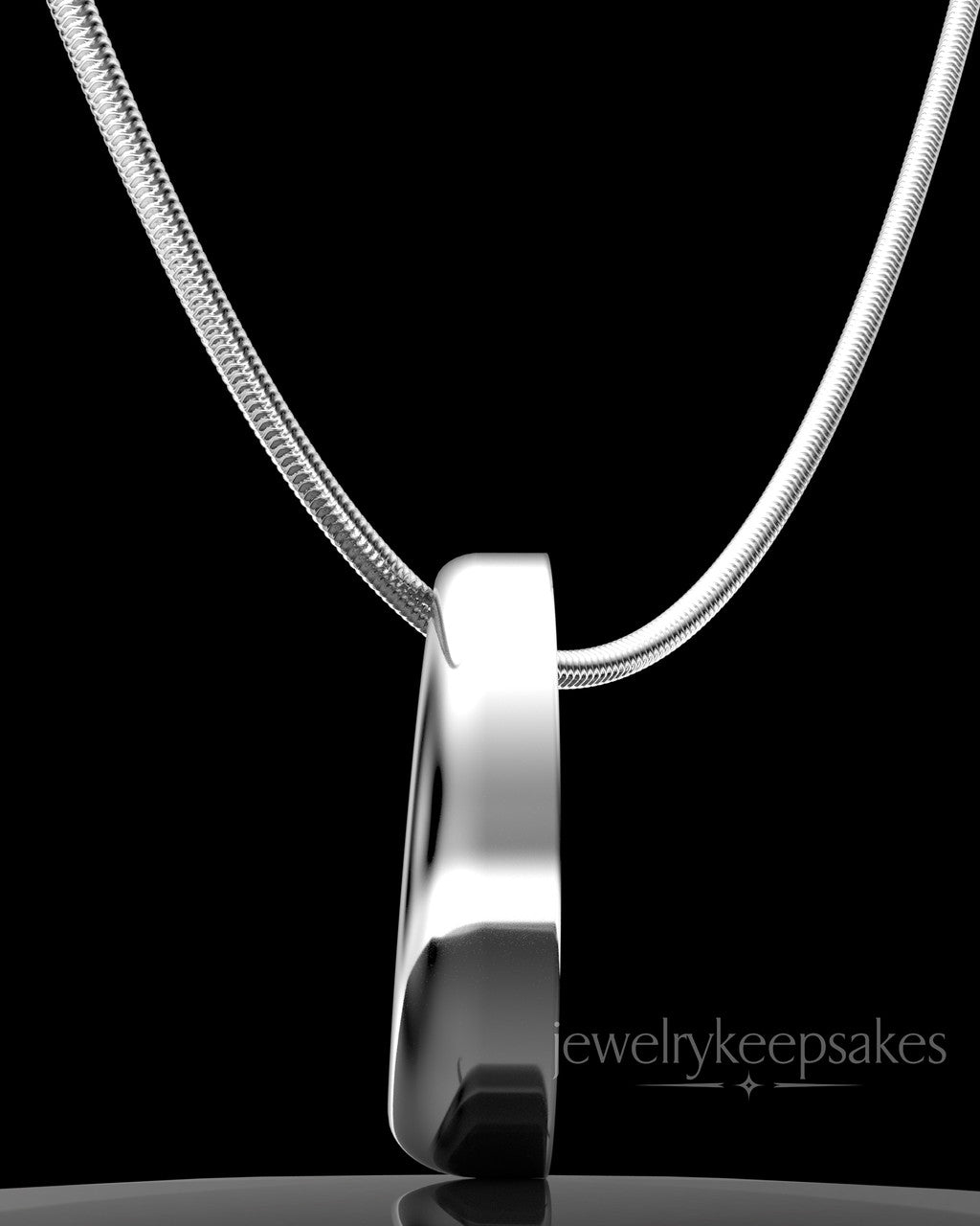Sterling Silver Mountains of Memories Permanently Sealed Waterproof Jewelry