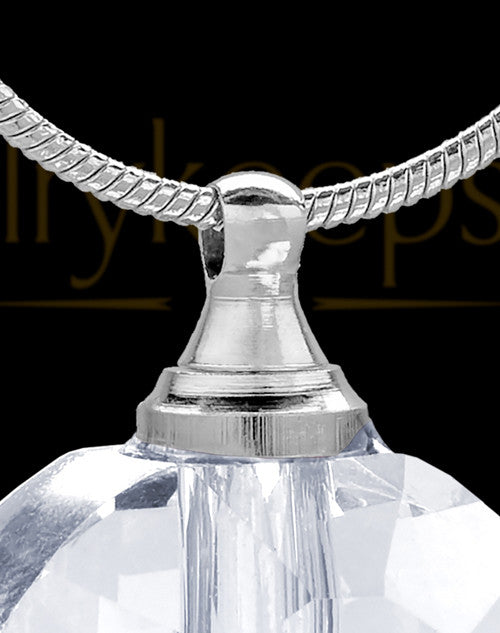Clear Globe Glass Jewelry Urn