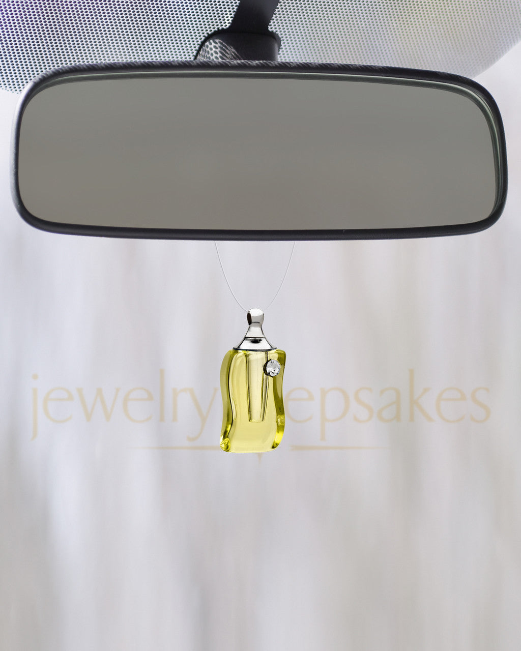 Golden Bliss Glass Reflection Pendant