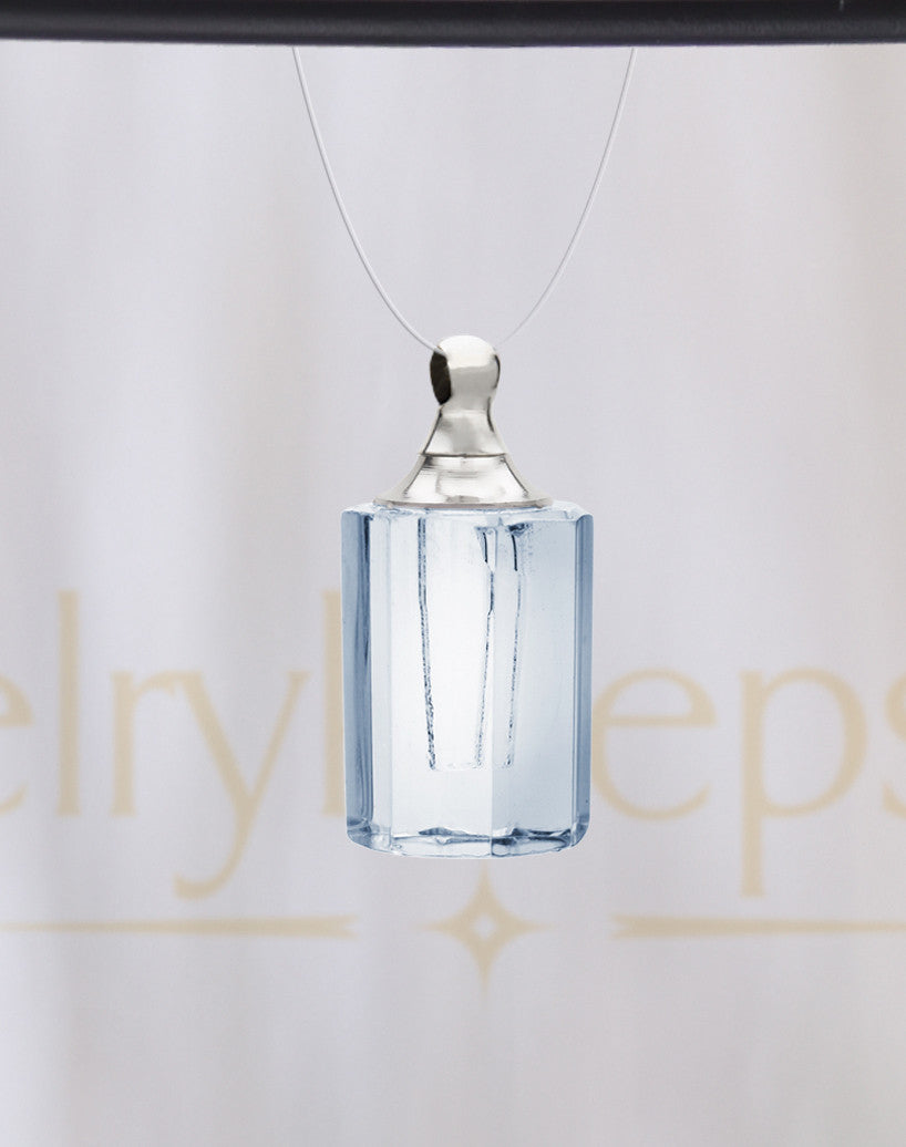 Clear Fondness Glass Reflection Pendant