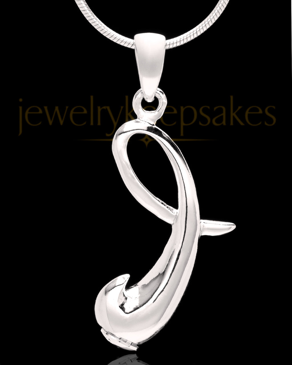 Silver Plated "I" Keepsake Jewelry