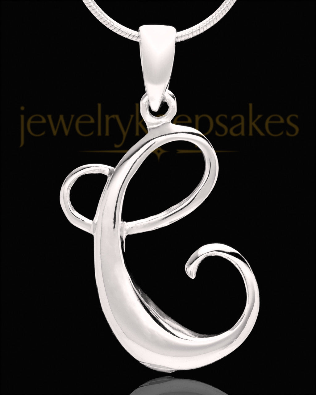 Sterling Silver "C" Keepsake Jewelry
