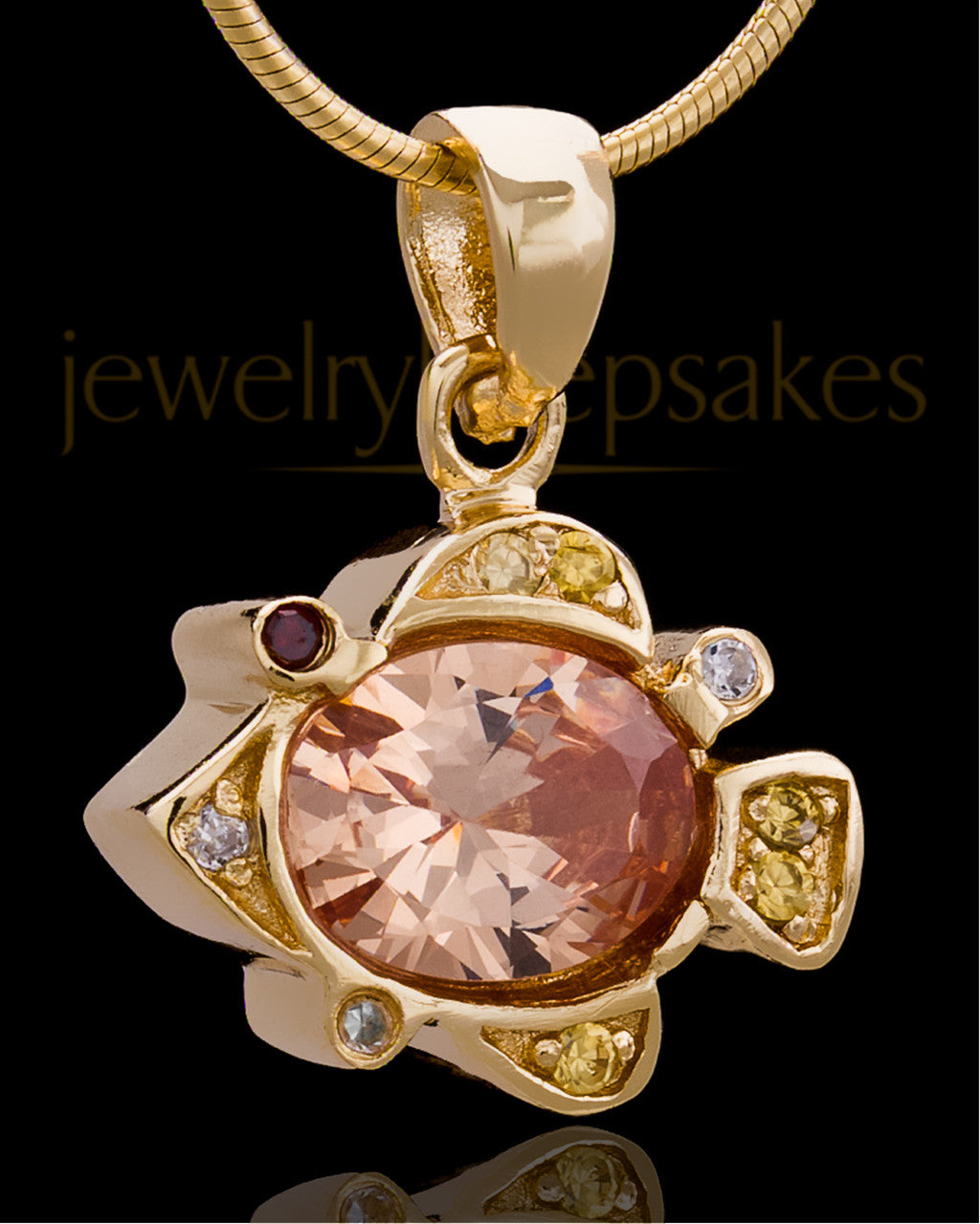 Gold Plated Under the Sea Keepsake Jewelry