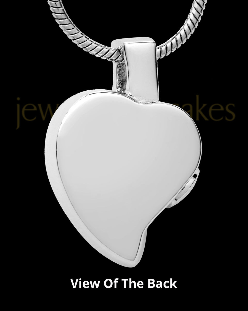 Sterling Silver Weeping Heart Keepsake Jewelry