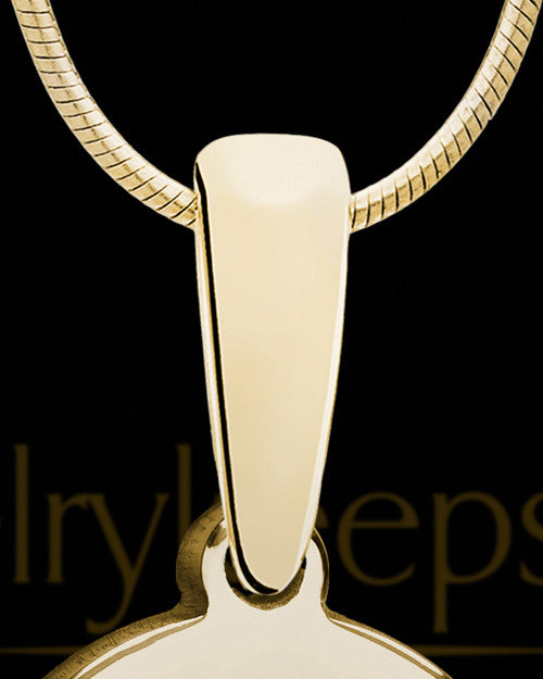 Keen Round Gold Ash Jewelry